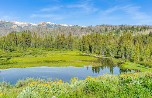Sublette County House | Rustic Bondurant Cabin Fish, Hike, and Bike!