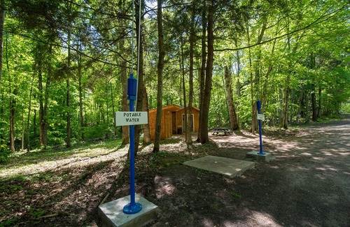 Au Train House | Rustic Bungalow located within a campground