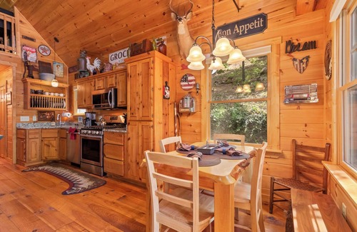 Murphy Cabin | Rustic Cabin just outside of Murphy, NC with beautiful mountain views!