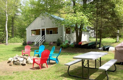 Dresden Cabin | Rustic cabin with a water view. Kayaks provided, riverside nature trail.