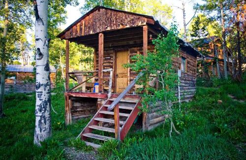 Clark House | Rustic Camping Cabin with Lovely Nature Views in Columbine, Colorado