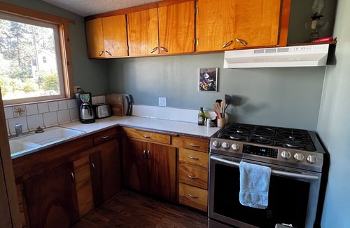 Fort Bragg House | Rustic, cozy Mendocino Coast cottage, wood stove and fire pit. Pet friendly!