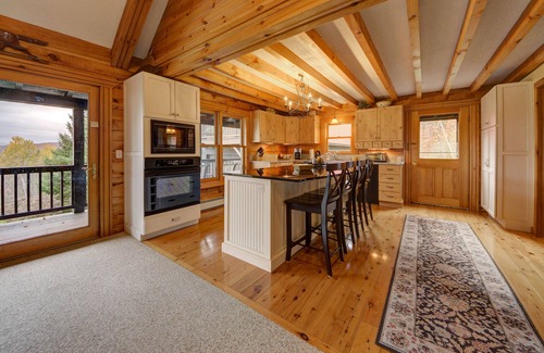 Littleton House | Rustic Elegance Log Home