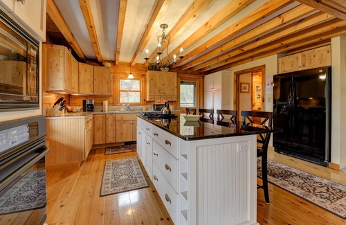 Littleton House | Rustic Elegance Log Home