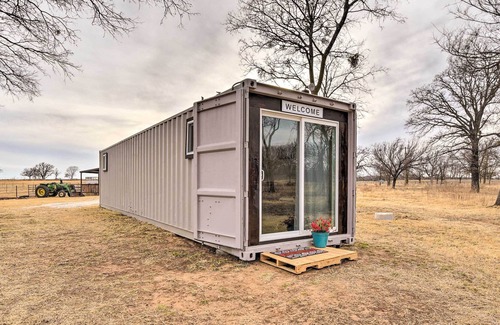 Morgan Mill House | Rustic Farm House Container on Horse Property!