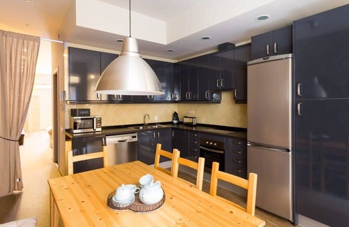 La Bordeta Apartment | Rustic Gavà | 1 Bedroom Apartment with Outdoor Patio