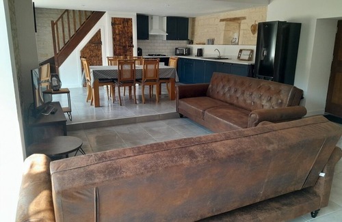 La Bataille House | Rustic gite sleeps 6, with exclusive use of own private heated saltwater pool