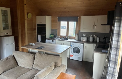 Newcastleton Cabin | Rustic Lodge Retreat at Riverview Holiday Park