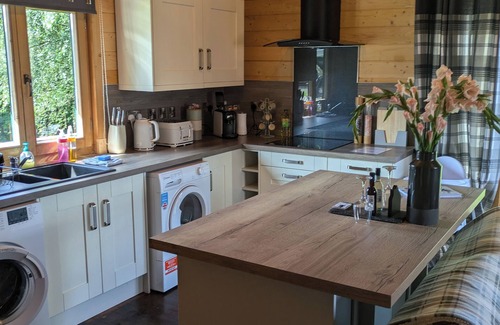 Newcastleton Cabin | Rustic Lodge Retreat at Riverview Holiday Park