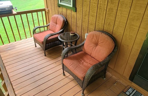 Jonesville Cabin | Rustic Private Cabin on 30 acres w/Loft/Firepit/Secluded/Trails