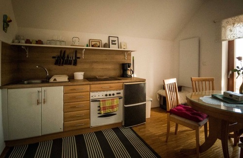 Slovenska Bistrica Apartment | Rustic Refuge Glamping with Hot-Tub and Sauna - Two Bedroom Apartment with Terrace