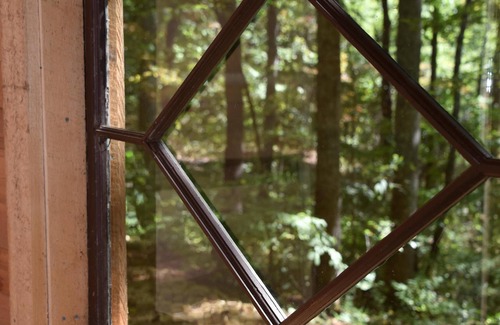 Candler Cabin | Rustic Retreat with Soothing Sauna and Plunge Pond