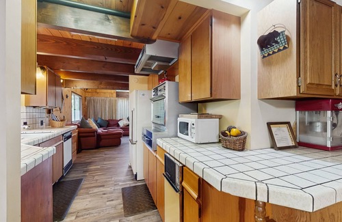 Cedar Glen House | Rustic, wooded escape near the village w/a lovely deck