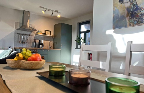 Dargun Apartment | Rustikale Wohnung im Feriendorf