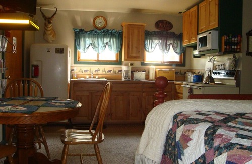 Cody House | Rustler's Roost Guest House, 15 mi. SW of Cody, WY. We love dogs! No charge!
