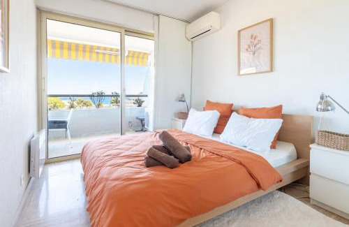 Villeneuve Loubet Beach Apartment | Séjour Luxe - Vue panoramique