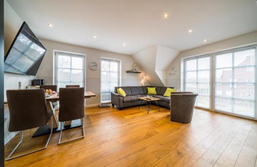 Borkum Apartment | Südstrandhus Urlaub mit Hund Wohnung 3 oben