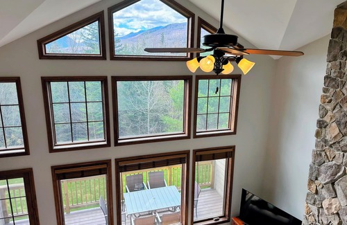 Bretton Woods House | S8 Gorgeous Stone Hill Townhome in Bretton Woods. Great views, AC, huge kitchen, fireplace!