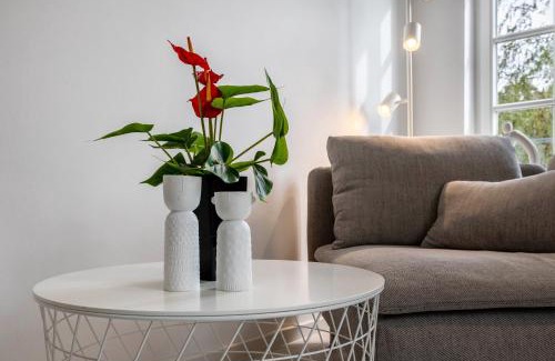 Stadtbezirk Nord Apartment | Saale Fewo mit Burgblick