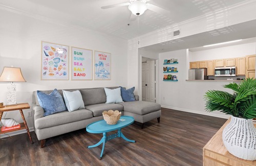 Saint Simons Heights Condo | Sable and Sand - Pet Friendly w/Pool!