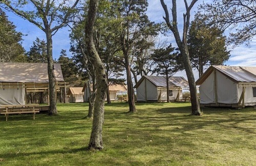 Northwest Harbor RV Rental | Safari Tent Glamping,D30-CedarPt, East Hampton, NY