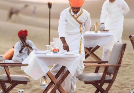 Amar Sagar Pol Resort | Saffron Heritage Desert Camp