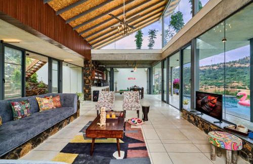 Pegalwadi Tryambak Villa | SaffronStays AnjanAiry