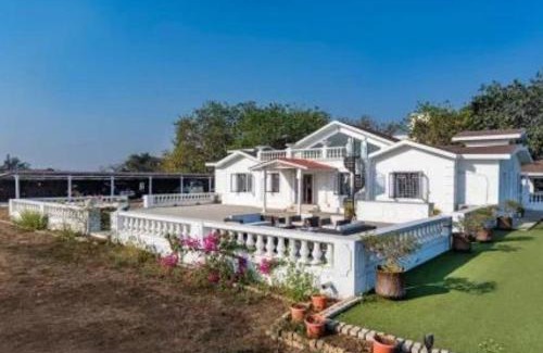 Alibaug Villa | SaffronStays Brunton House, Alibaug - luxury pool villa near Awas Beach