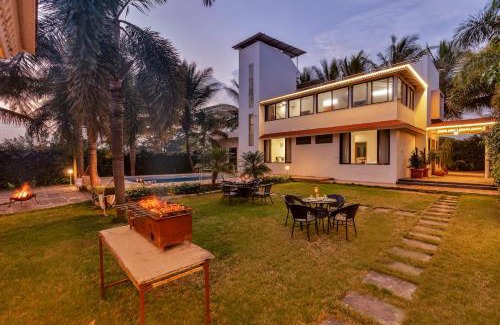 Nashik Villa | SaffronStays Mango Vino pool villa in Nashik