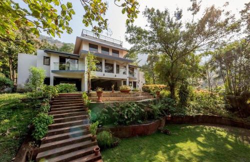 Zirad Villa | SaffronStays Masaya, Alibaug - pet-friendly villa with alfresco dining