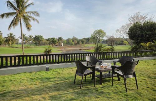 Kodalagurki Villa | SaffronStays Niranta- 4-BDR villa on golf course near Bangalore