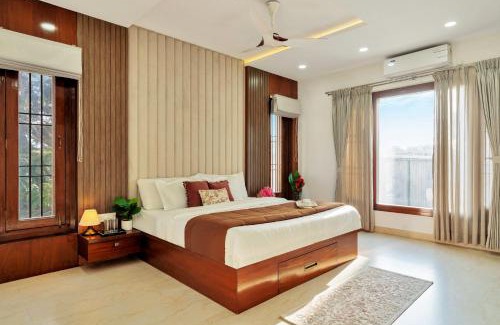 Krishnarajapura Apartment | SaffronStays Nivasa Suites, Whitefield, Bangalore
