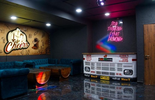 Lonavala Villa | SaffronStays The Fusion, Lonavala - pool villa with hip interiors and indoor games