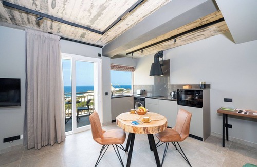 Marsalforn Apartment | Salini Suites Luxury Accommodation With Terrace and Sea View 101