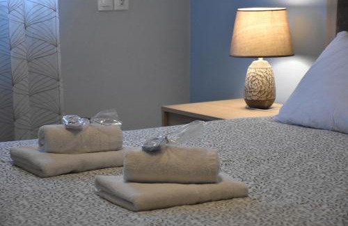 Kamariotissa Apartment | Salt and petals Downstairs