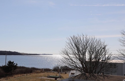 Adamsville House | Salt Marsh Beach House - Ocean views from large decks & minute walk to beaches