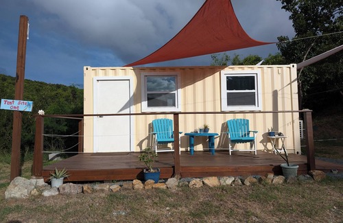Estate Concordia B RV Rental | Salt Pond Bay Glamping Site With AC