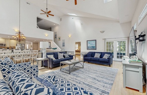 Bethany Beach House | Salt Pond house with W/D, pools, & hot tub - near beach & dining