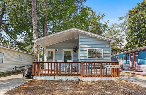 Myrtle Beach House | Salty Britches with Golf Cart in Ocean Lakes!