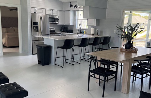 Palm Harbor House | Salty Waterways Escape with a dock. Family friendly, boat rental available