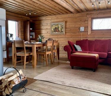 Ranua Ski Chalet | Sampo Chalet with Hot Tub