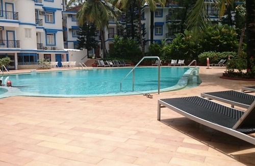 Benaulim Apartment | Samson Vacations At Karma Royal Palms Service Apartment beach 10 min walking