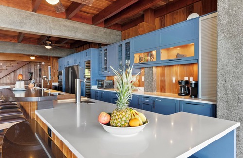 Haleiwa House | Samurai House by Gather: Oceanfront Estate w/Infinity Pool & Theater