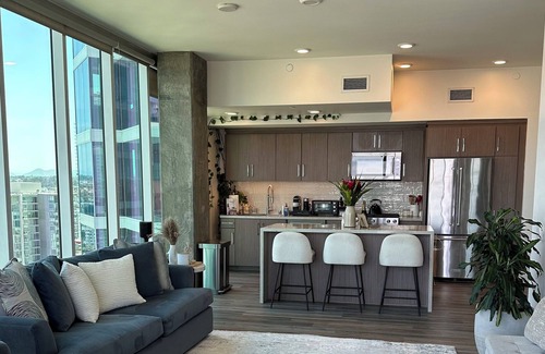 East Village Apartment | San Diego Skyline & Ocean Views Overlooking The Padres Stadium