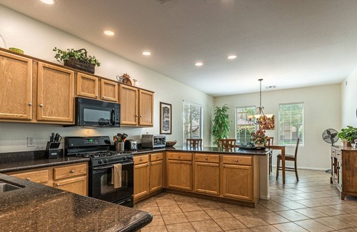 Pecan Creek House | San Tan Valley Backyard Paradise with Heated Pool, Putting Green, and Fire Pit