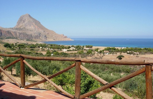 Custonaci Villa | San Vito lo Capo small Villa in rural style with stunning sea view