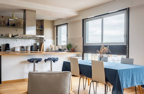 Quartier de la Folie-Mericourt Apartment | Sanctuary of Colour, by Veeve
