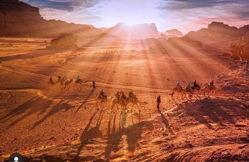 Wadi Rum RV Rental | sand camp wadi rum