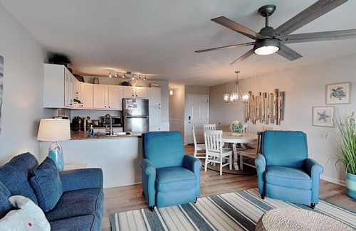 North Carolina Coast Condo | Sand Castle | Beach Front + Community Pool!