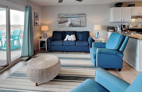 North Carolina Coast Condo | Sand Castle | Beach Front + Community Pool!